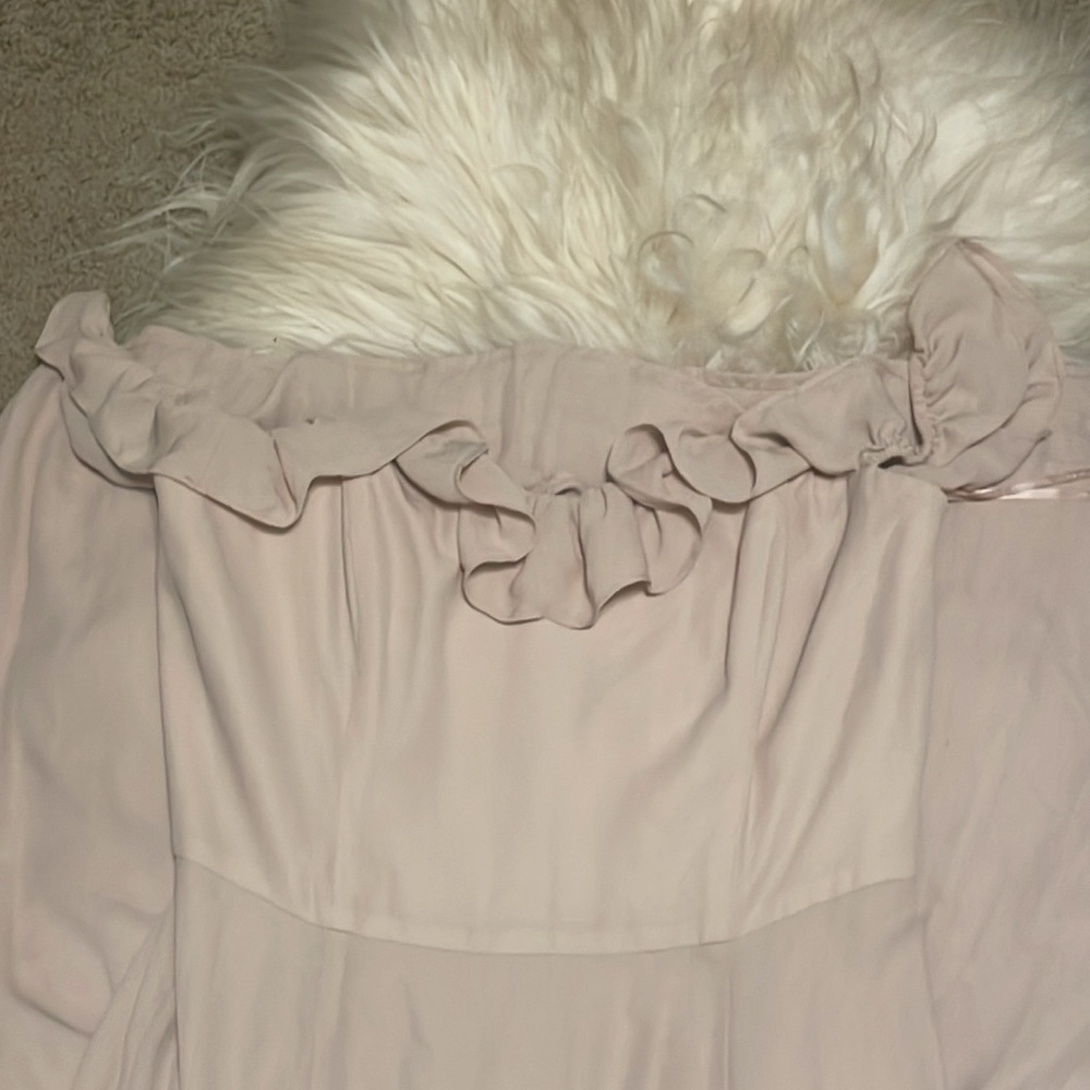 Wayf off the shoulder ruffle dress NWT - Picture 5 of 5